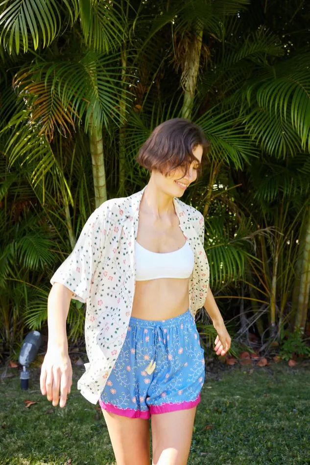 Natalie Martin JASPER SHORT Pinwheel Denim Shop Bottoms