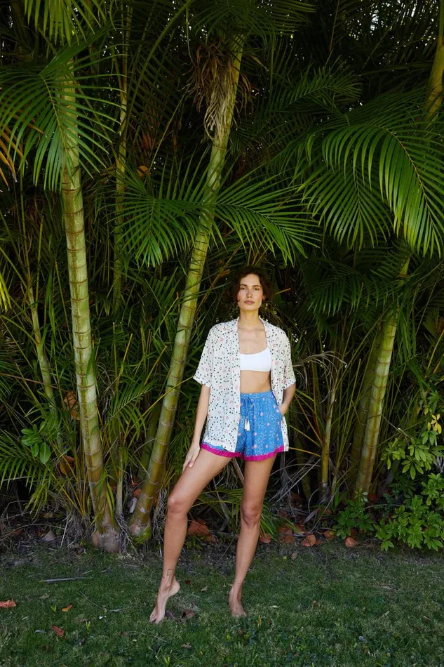 Natalie Martin JASPER SHORT Pinwheel Denim Shop Bottoms