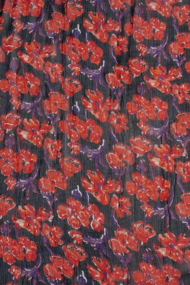 Natalie Martin LILY DRESS Chiffon Watercolor Onyx Shop Dresses