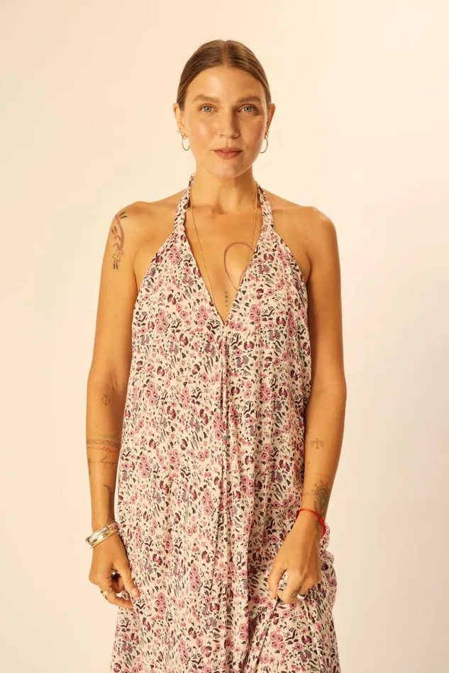 Natalie Martin LOLA DRESS Petite Fleur Rose Shop Dresses
