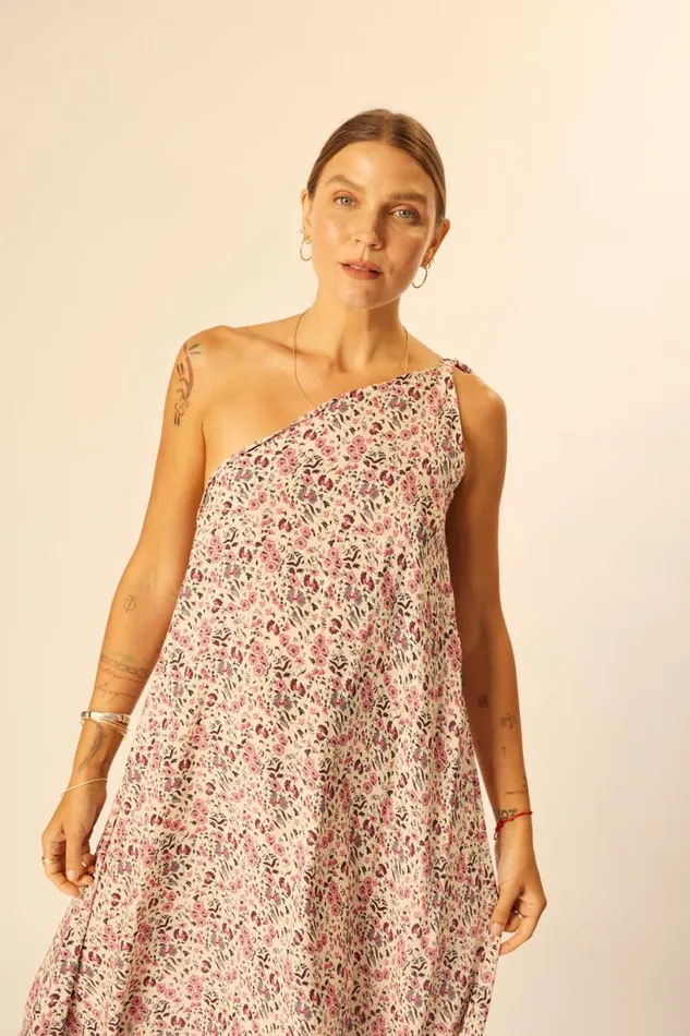 Natalie Martin LOLA DRESS Petite Fleur Rose Shop Dresses