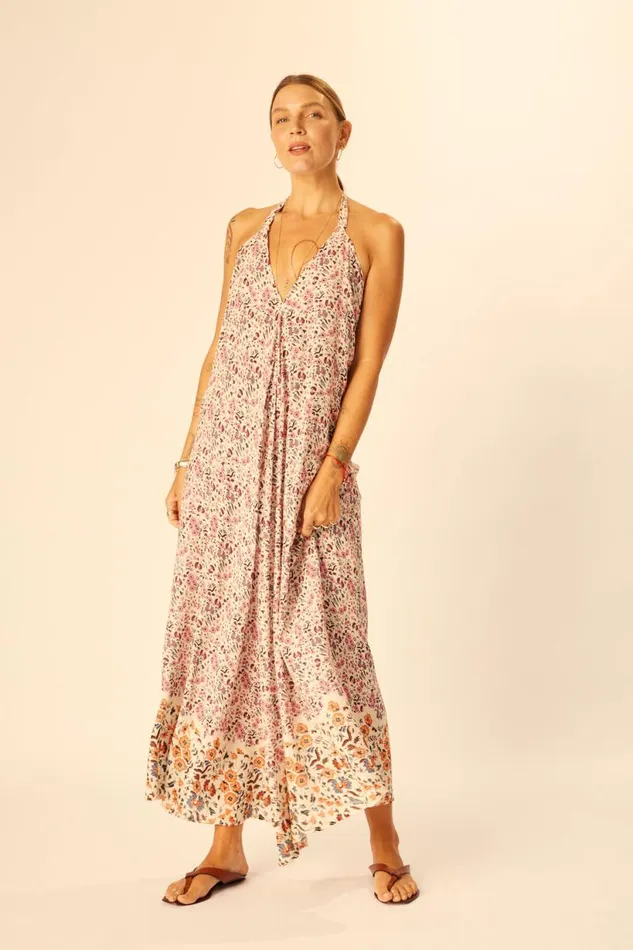 Natalie Martin LOLA DRESS Petite Fleur Rose Shop Dresses