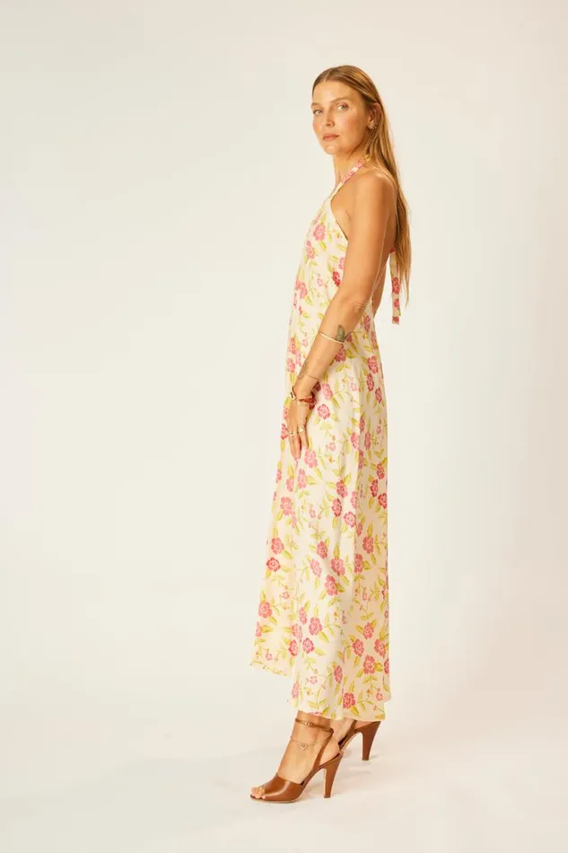 Natalie Martin LOLA DRESS Prairie Dusty Crimson Shop Dresses
