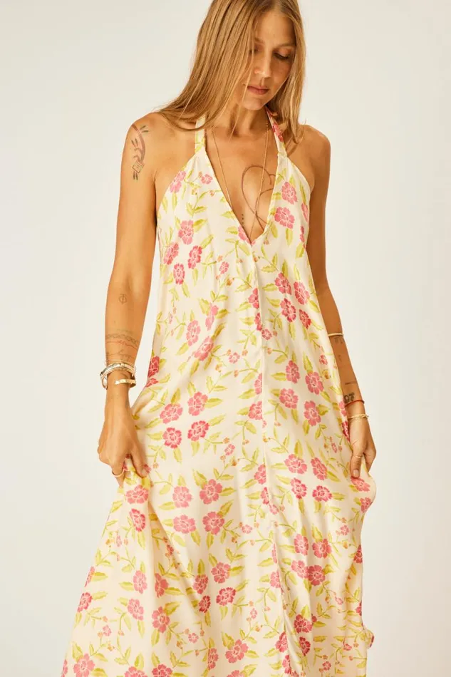 Natalie Martin LOLA DRESS Prairie Dusty Crimson Shop Dresses