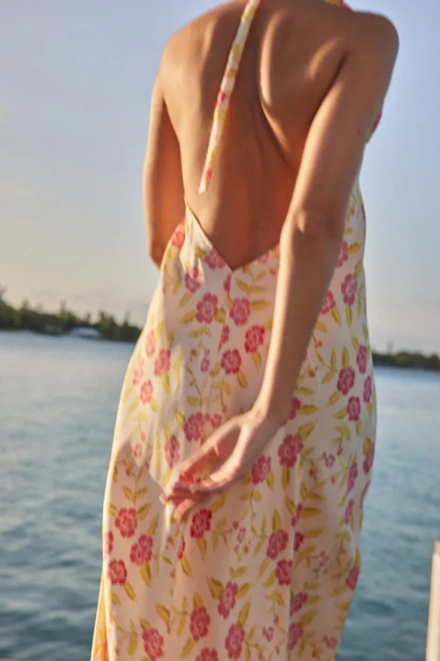 Natalie Martin LOLA DRESS Prairie Dusty Crimson Shop Dresses