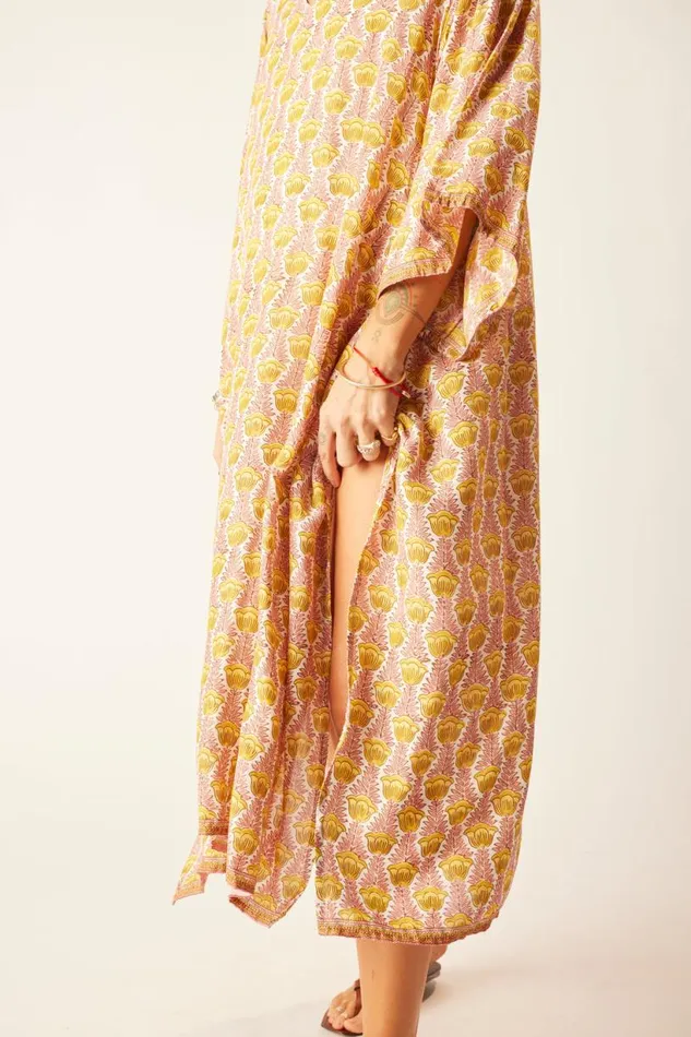Natalie Martin MARIN DRESS WITH SASH Tulip Bahamas Pink Shop Dresses