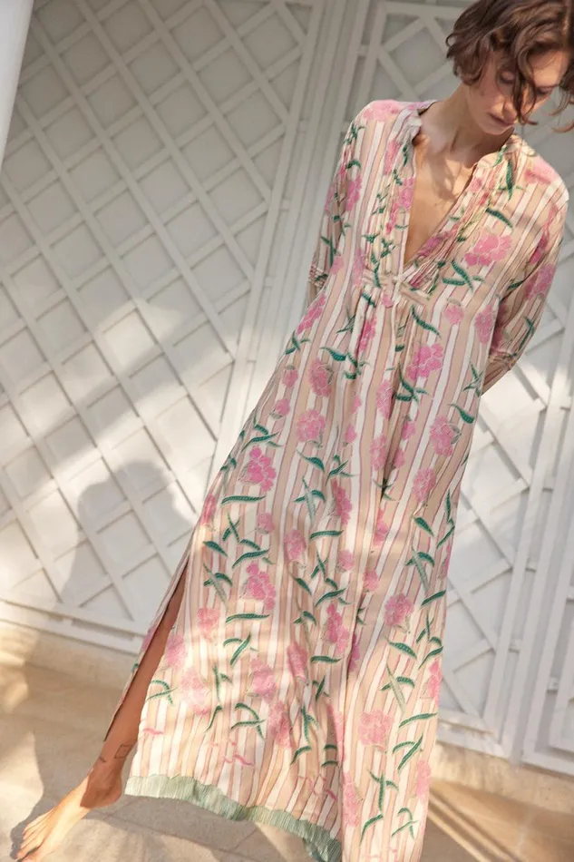 Natalie Martin SAMMIE MAXI Chamomile Rose Shop Dresses