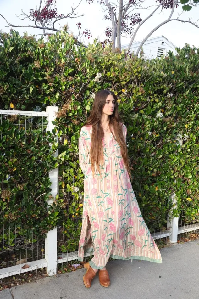 Natalie Martin SAMMIE MAXI Chamomile Rose Shop Dresses