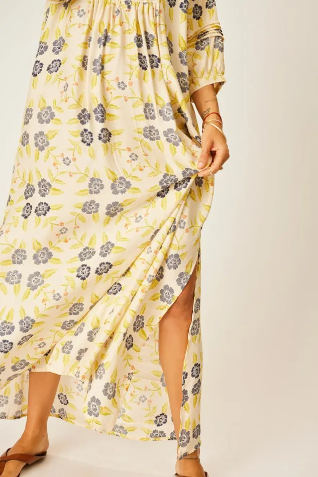 Natalie Martin SAMMIE MAXI Prairie Indigo Shop Dresses