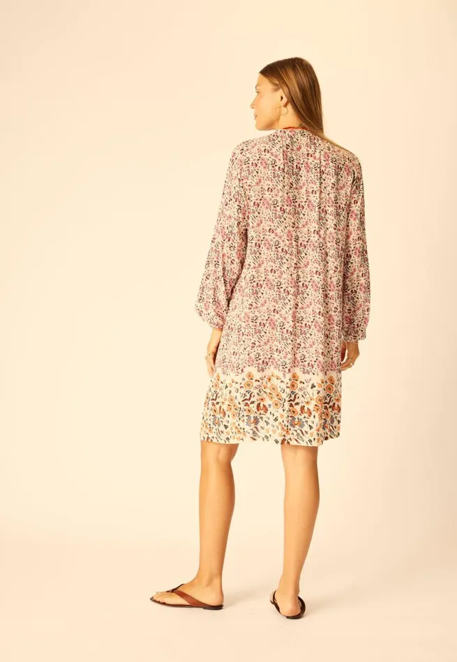 Natalie Martin SAMMIE SHORT DRESS Petite Fleur Rose Shop Dresses