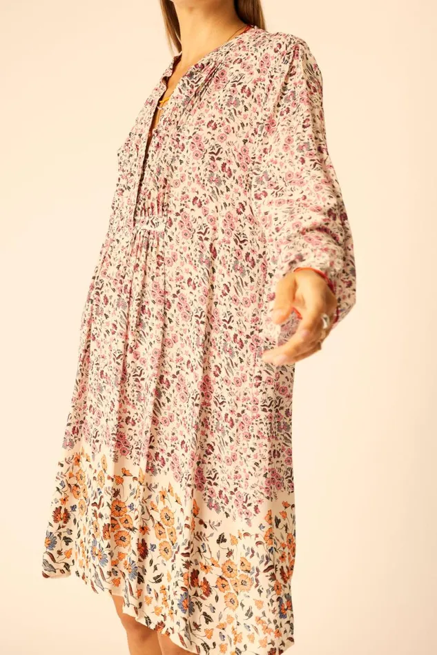 Natalie Martin SAMMIE SHORT DRESS Petite Fleur Rose Shop Dresses