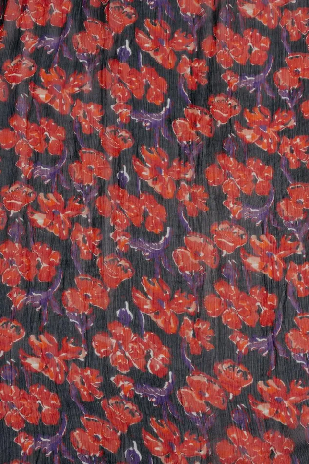 Natalie Martin TIFFANY DRESS Chiffon Watercolor Onyx Shop Dresses
