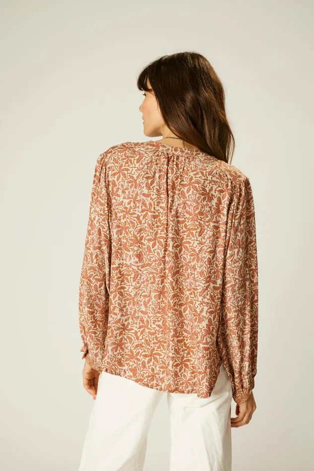 Natalie Martin TOLAN SHIRT Gloriosa Sandstone Shop Tops