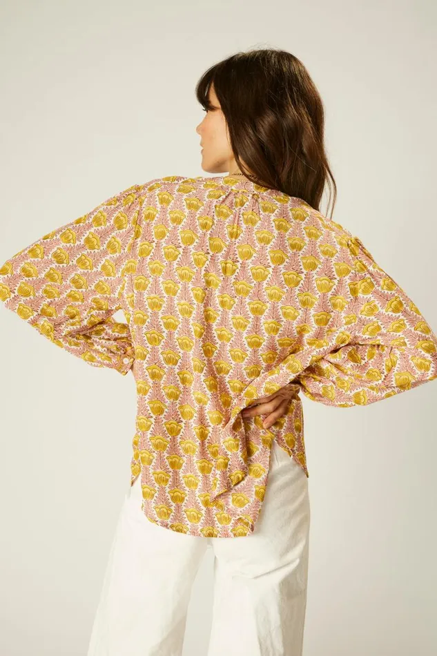 Natalie Martin TOLAN SHIRT Tulip Bahamas Pink Shop Tops