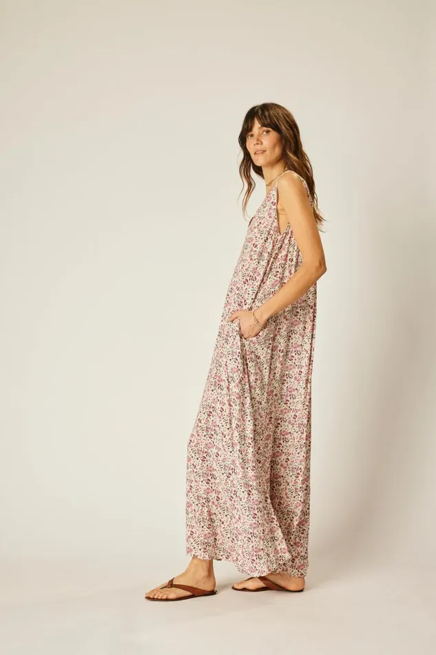 Natalie Martin TOVA MAXI Petite Fleur Rose Shop Dresses