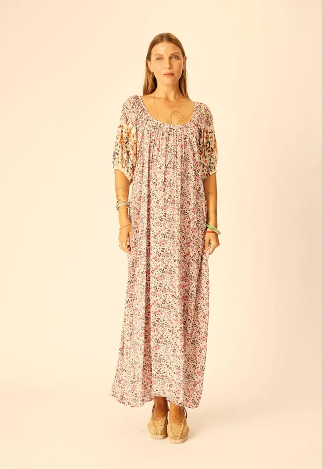 Natalie Martin VIVI DRESS Petite Fleur Rose Shop Dresses