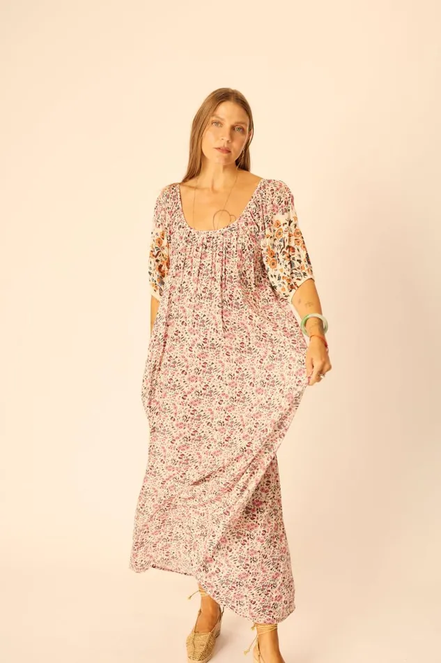 Natalie Martin VIVI DRESS Petite Fleur Rose Shop Dresses