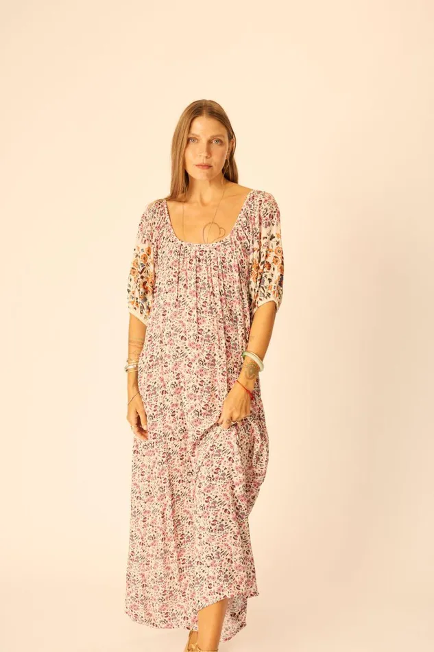 Natalie Martin VIVI DRESS Petite Fleur Rose Shop Dresses