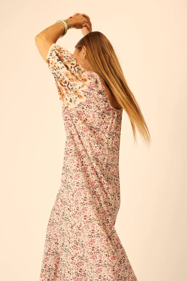 Natalie Martin VIVI DRESS Petite Fleur Rose Shop Dresses