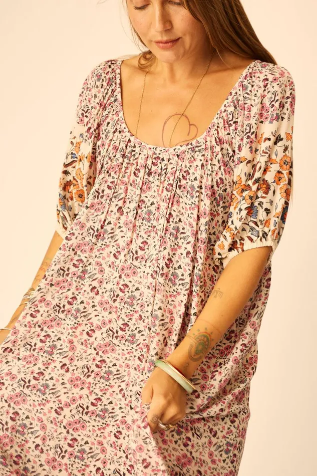 Natalie Martin VIVI DRESS Petite Fleur Rose Shop Dresses