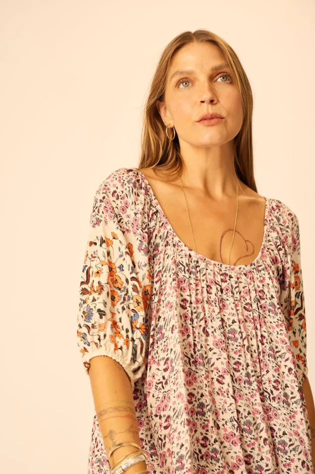 Natalie Martin VIVI DRESS Petite Fleur Rose Shop Dresses