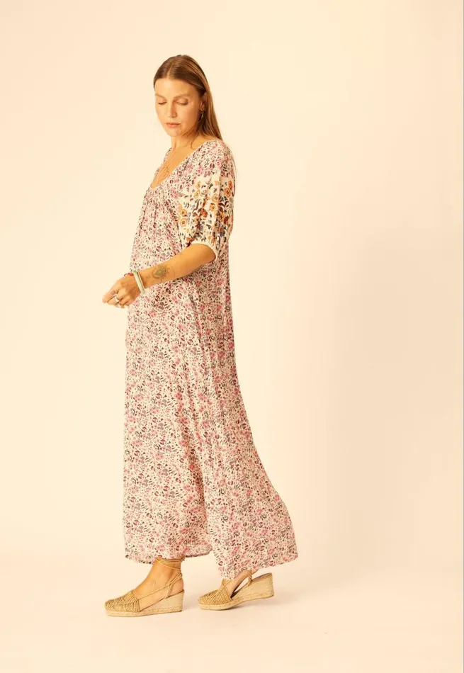 Natalie Martin VIVI DRESS Petite Fleur Rose Shop Dresses
