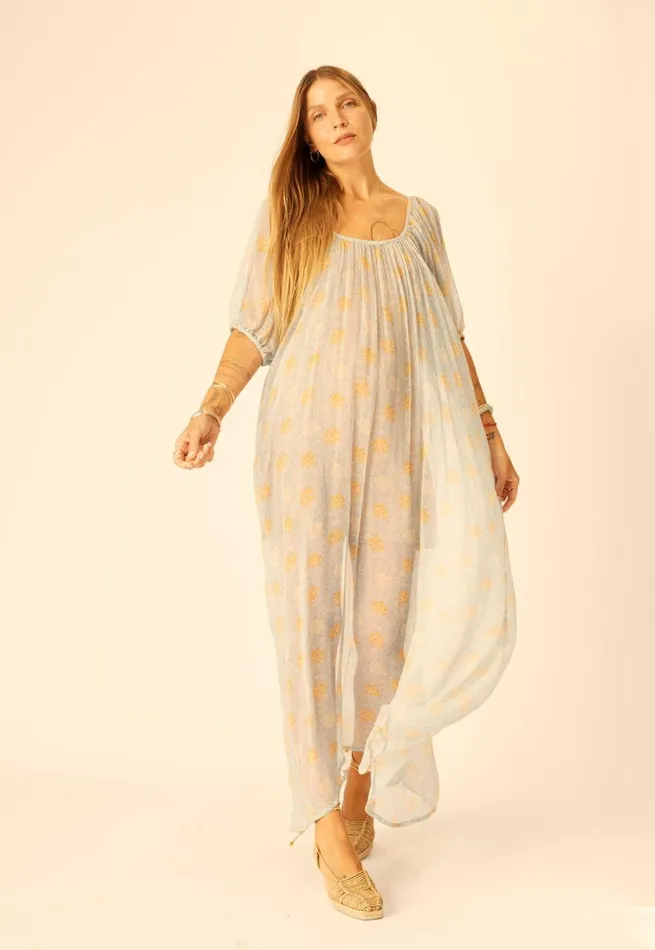Natalie Martin VIVI DRESS Snowflake Tangerine Shop Dresses