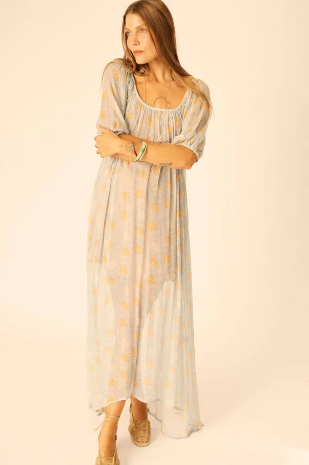 Natalie Martin VIVI DRESS Snowflake Tangerine Shop Dresses