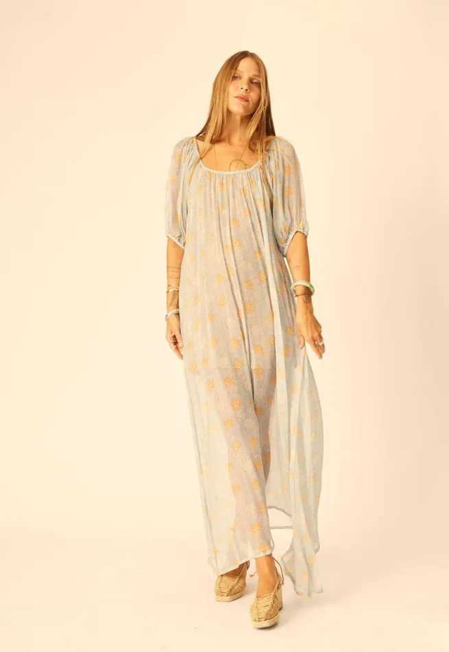 Natalie Martin VIVI DRESS Snowflake Tangerine Shop Dresses