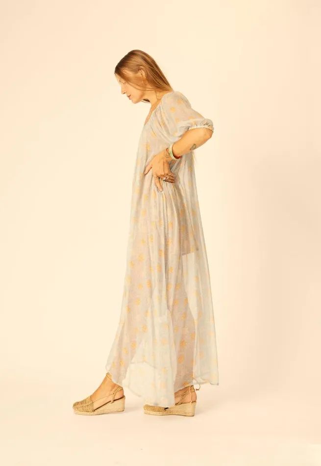 Natalie Martin VIVI DRESS Snowflake Tangerine Shop Dresses