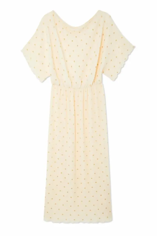 Never Fully Dressed Cream Tilly Dress Women Nfd Classics