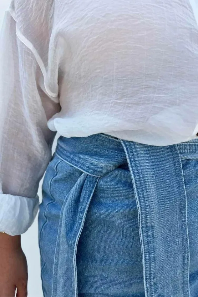 Never Fully Dressed Denim Jaspre Skirt Women Skirts