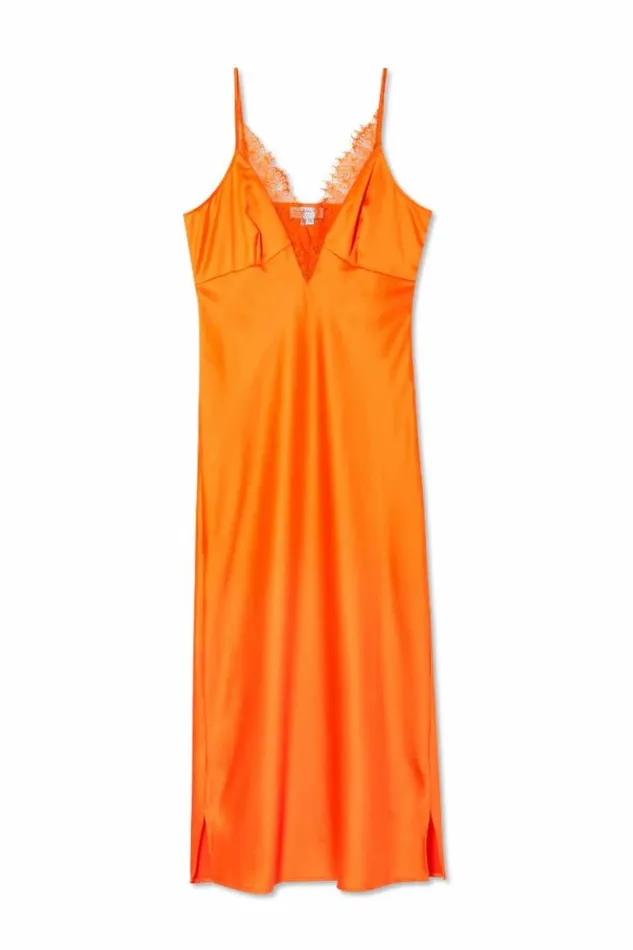 Never Fully Dressed Orange Lily Dress Petite Women Petite