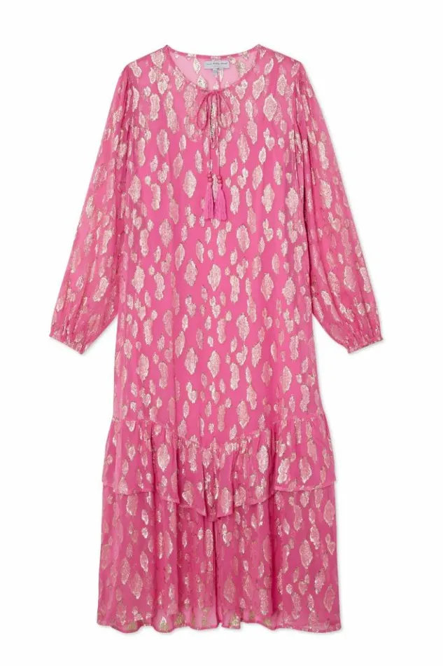 Never Fully Dressed Pink Jacquard Harmony Dress Women Newness
