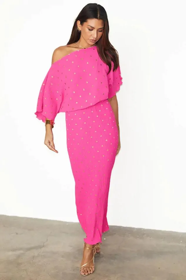 Never Fully Dressed Pink Tilly Dress Women Nfd Classics