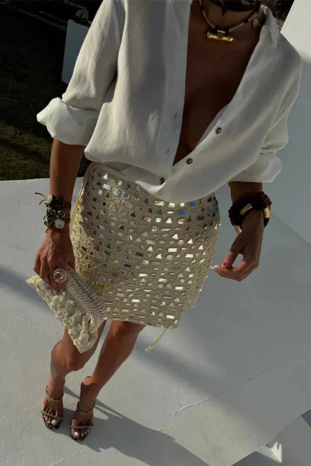 Never Fully Dressed White Miley Shirt Women Newness