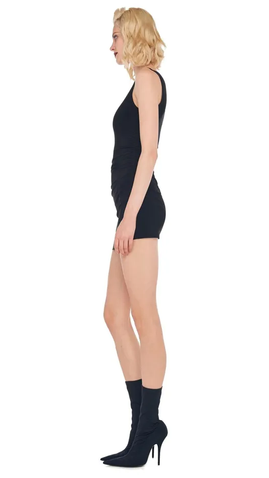 Norma Kamali Dresses SLEEVELESS PICKLEBALL DRESS Black 8211 Clothing
