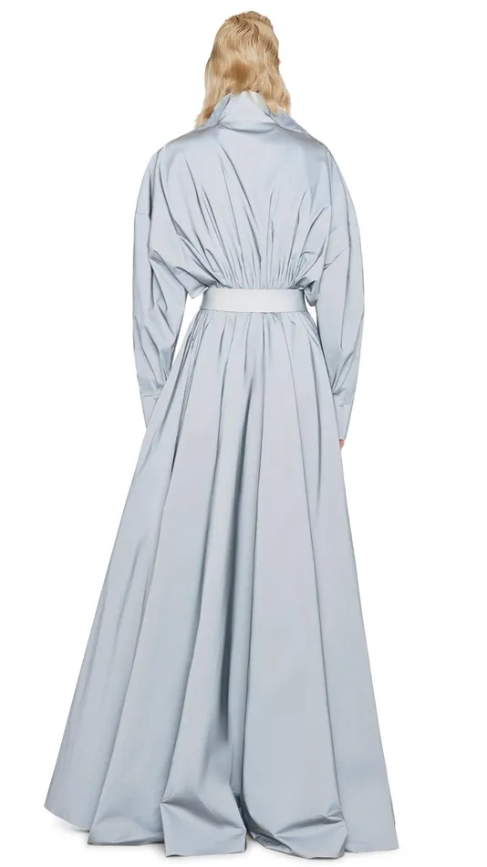 Norma Kamali Dresses SUPER OS BF NK SHIRT GOWN Grey 8211 Clothing