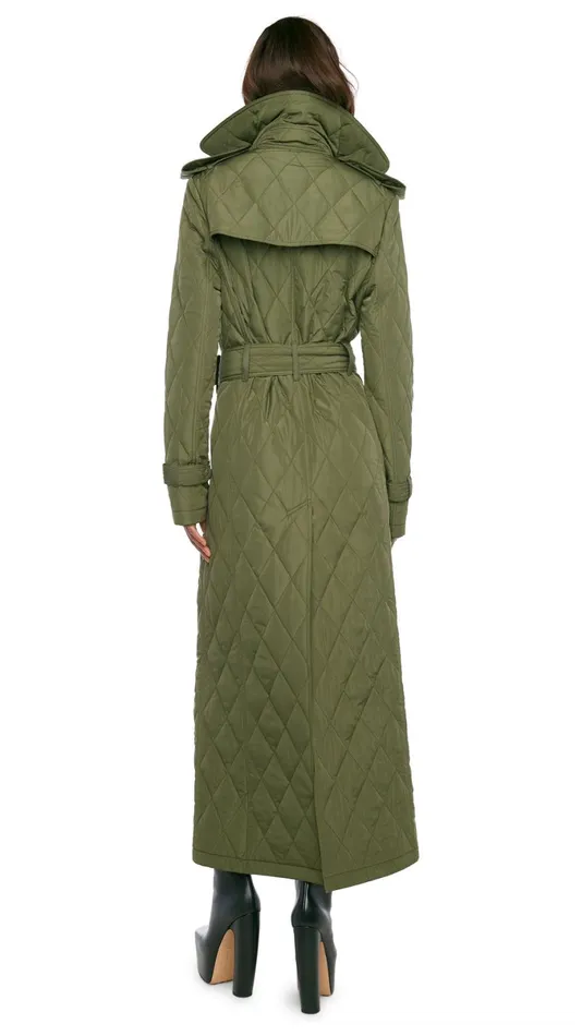 Norma Kamali Jackets DOUBLE BREASTED TRENCH ANKLE Military 8211 Clothing