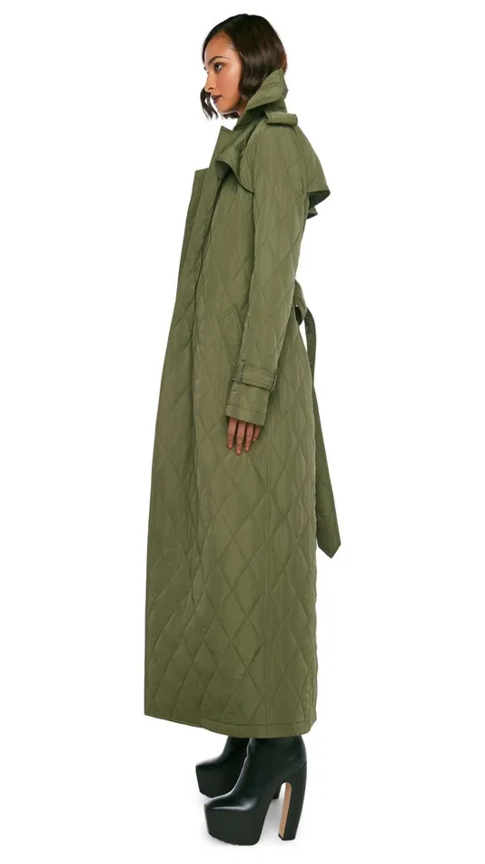 Norma Kamali Jackets DOUBLE BREASTED TRENCH ANKLE Military 8211 Clothing