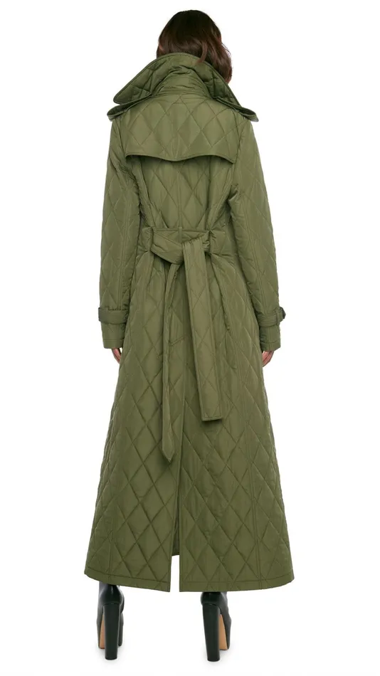 Norma Kamali Jackets DOUBLE BREASTED TRENCH ANKLE Military 8211 Clothing