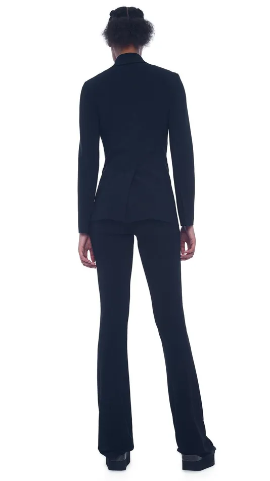 Norma Kamali Jackets SINGLE BREASTED JACKET Black 8211 Clothing