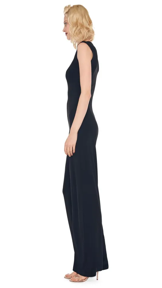 Norma Kamali Jumpsuits SLEEVELESS JUMPSUIT Black 8211 Clothing