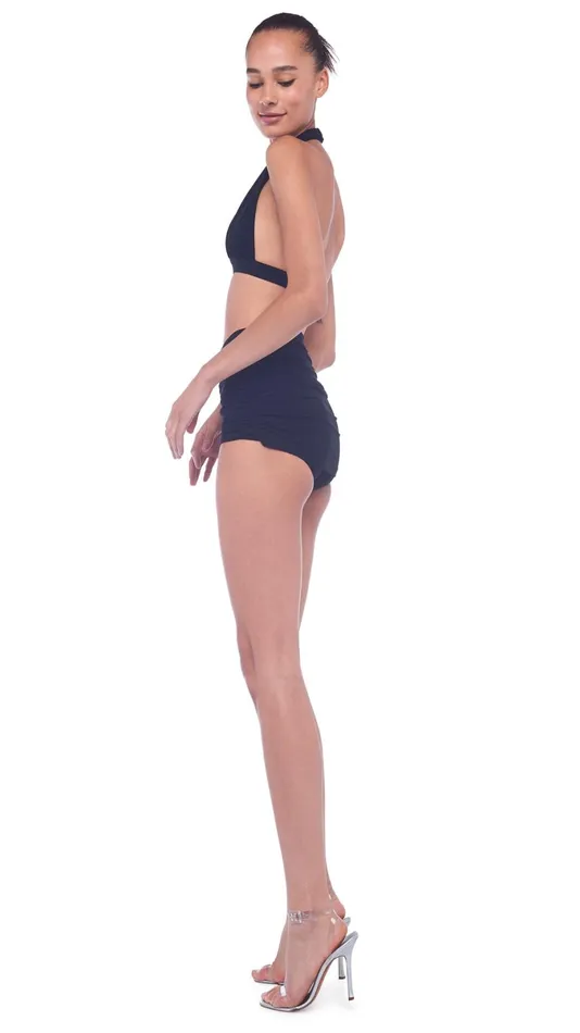 Norma Kamali Swimwear BILL BOTTOM Black 8211 Clothing