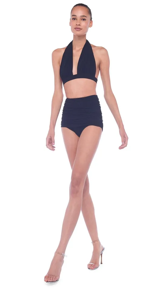 Norma Kamali Swimwear BILL BOTTOM Black 8211 Clothing