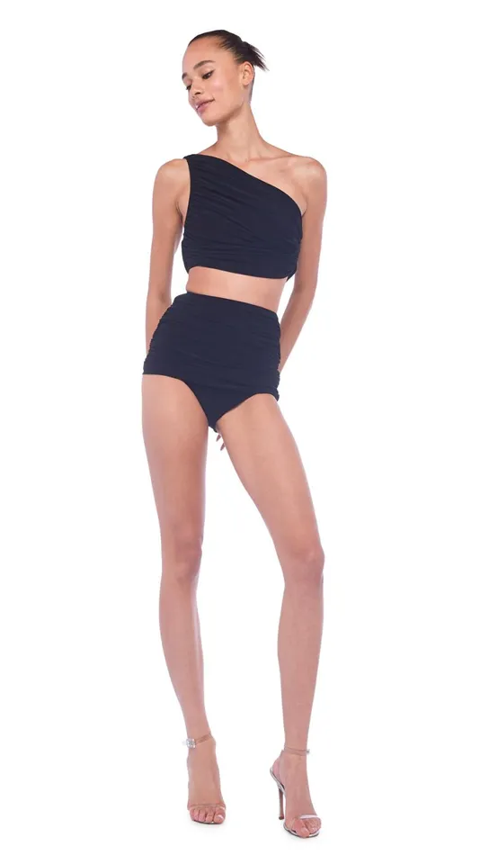 Norma Kamali Swimwear BILL BOTTOM Black 8211 Clothing