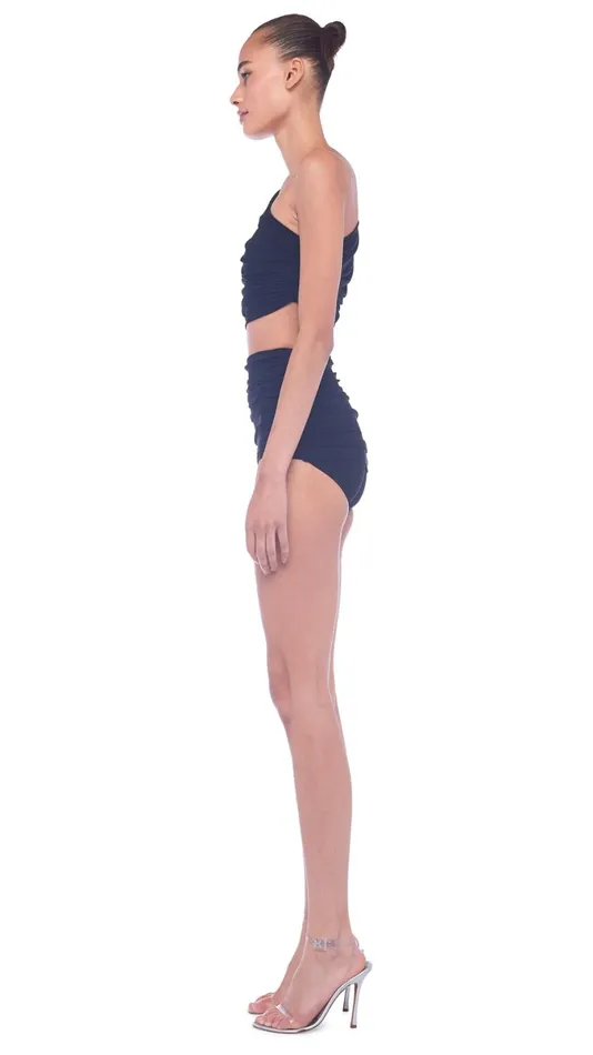 Norma Kamali Swimwear BILL BOTTOM Black 8211 Clothing