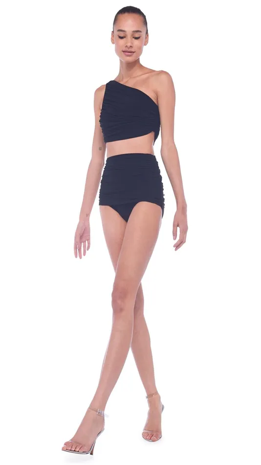 Norma Kamali Swimwear BILL BOTTOM Black 8211 Clothing
