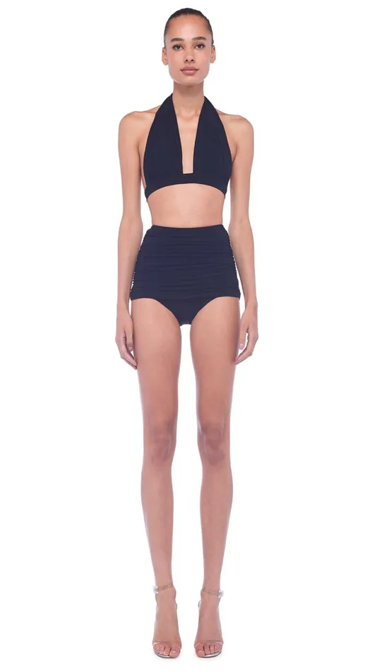 Norma Kamali Swimwear BILL BOTTOM Black 8211 Clothing