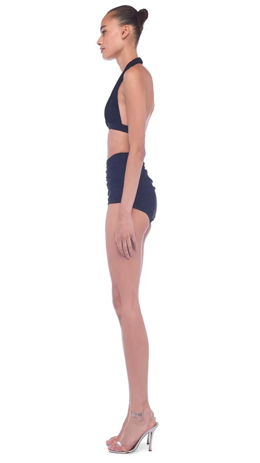 Norma Kamali Swimwear BILL BOTTOM Black 8211 Clothing